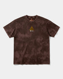 Camiseta Cubica Iluminati Pocket Front Oversize Acid Marron