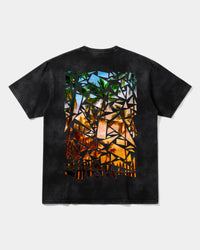 Camiseta Crystal Beach Big Back Oversize Acid Negro