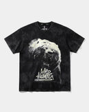 Camiseta Wild Hunter Big Front Oversize Acid Negro