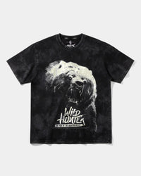 Camiseta Wild Hunter Big Front Oversize Acid Negro