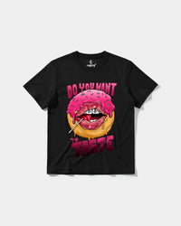 Camiseta Do You Want Big Regular Front Basic Negro