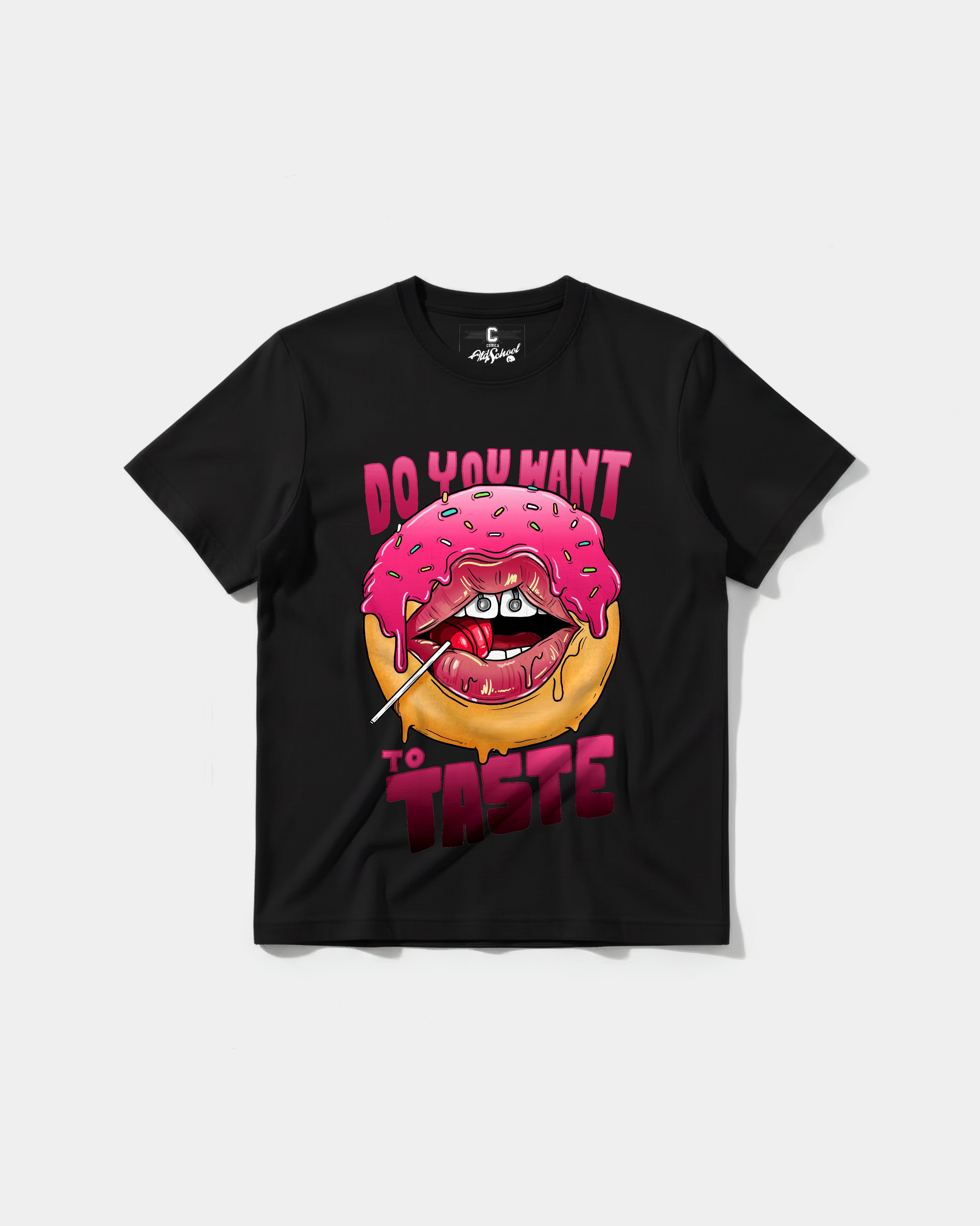 Do You Want Big Front Regular Basic T-shirt