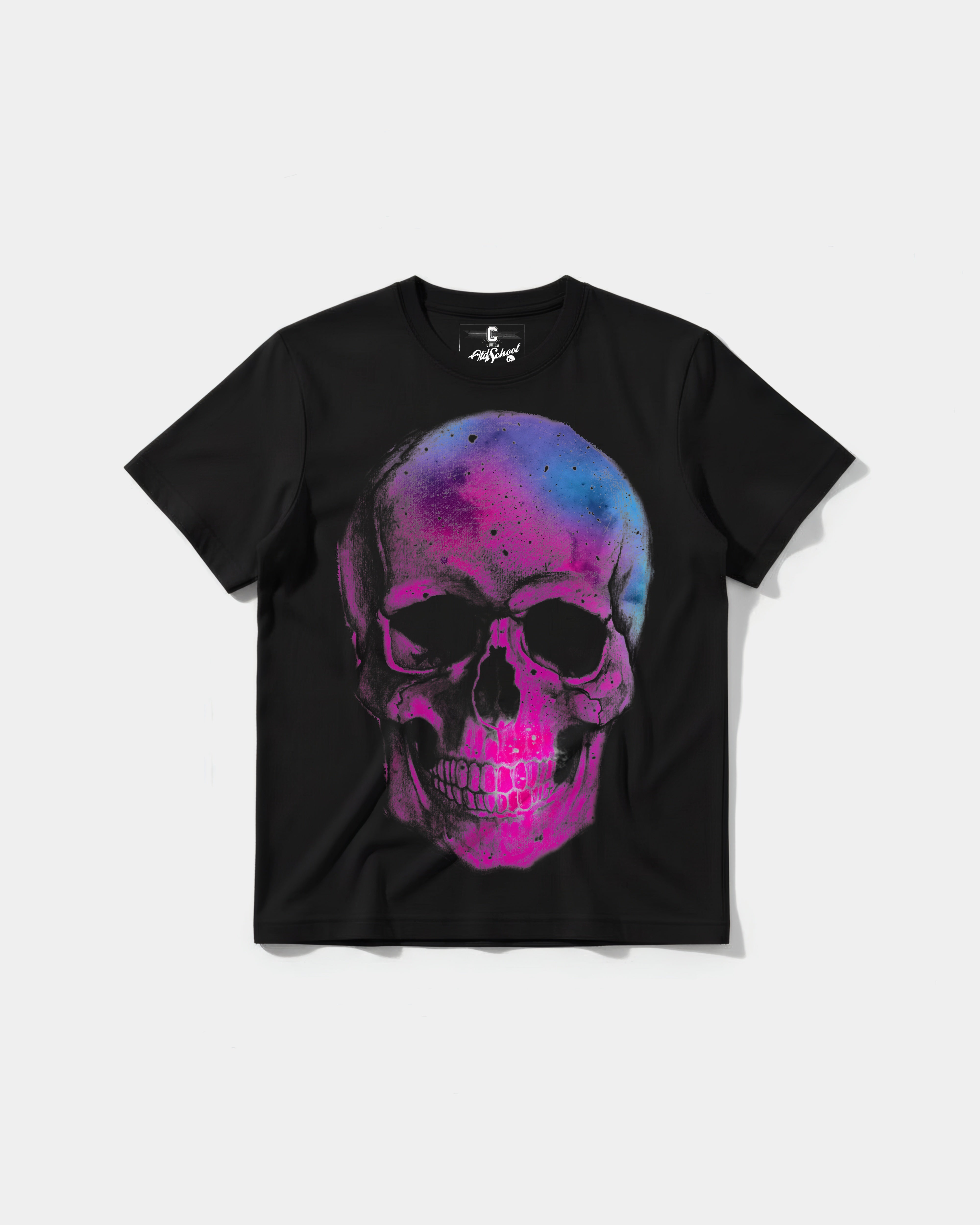 Space Skull Big Front Regular Basic T-shirt