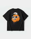 Camiseta Chewie Hippie Big Back Oversize Basic Negro