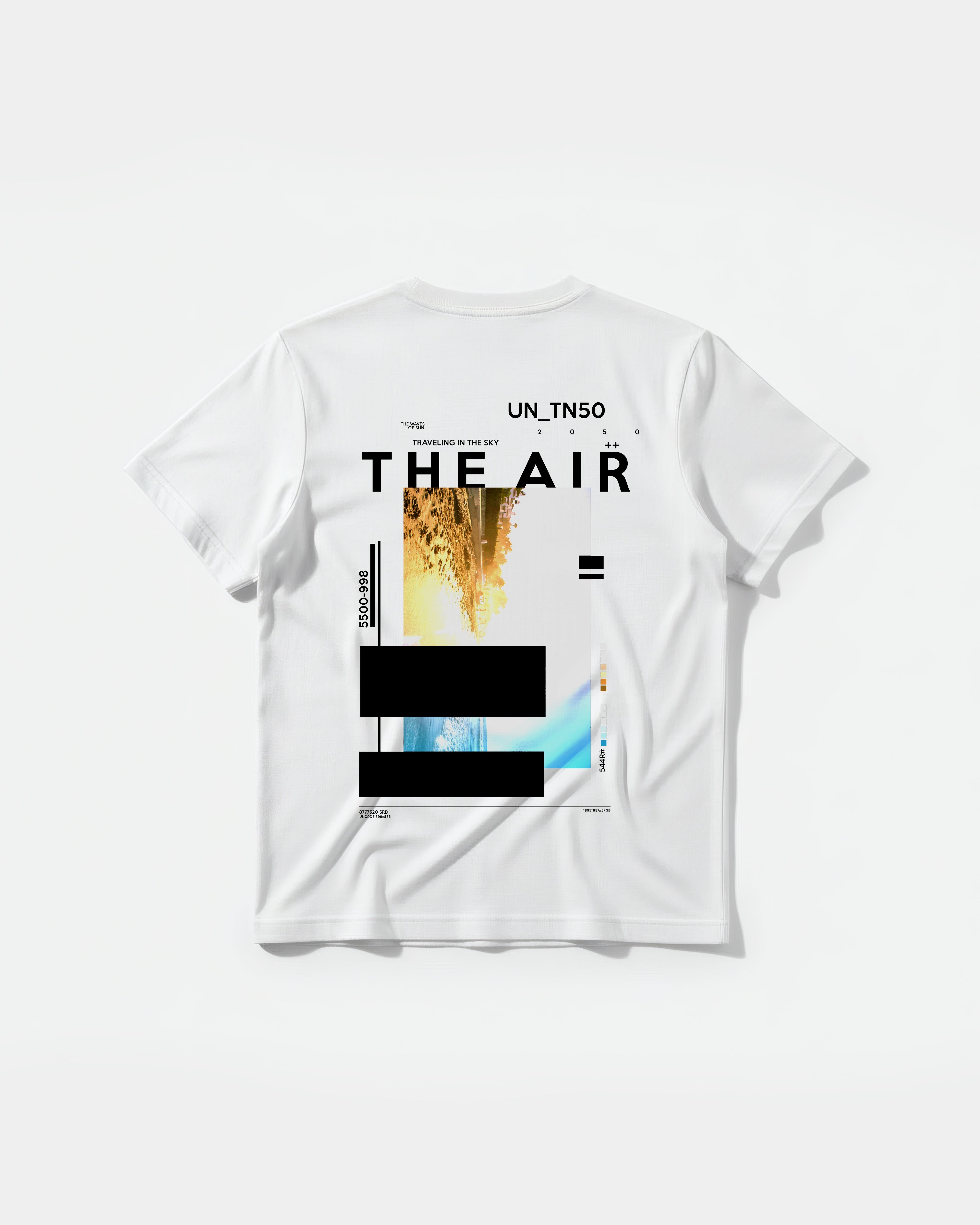 Traveling In The Sky Big Back Regular Basic T-shirt