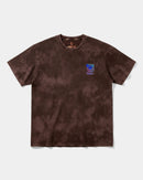 Camiseta Escapando Pocket Front Oversize Acid Marron