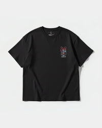 Camiseta Mummra Pocket Front Oversize Basic Negro