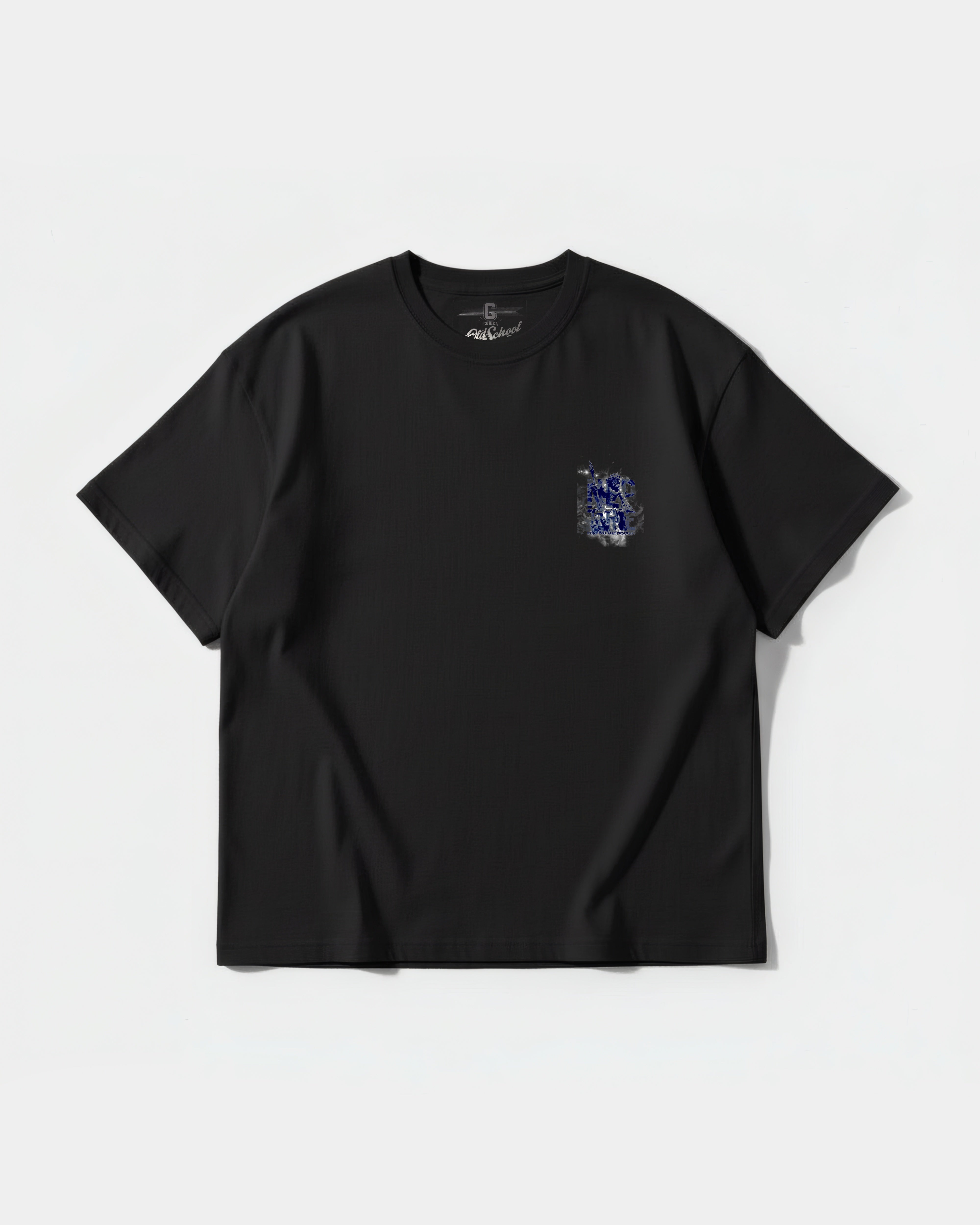 Poseidon Pocket Front Oversize Basic T-shirt