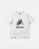 Camiseta Cubica Energia Big Front Regular Basic Blanco