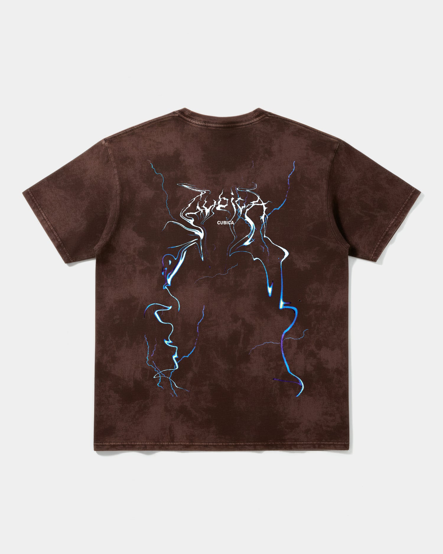 Camiseta Cubirayo Big Back Oversize Acid Marron