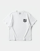 Camiseta Buho Pocket Front Oversize Basic Blanco