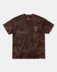 Camiseta Mummra Pocket Front Oversize Acid Marron