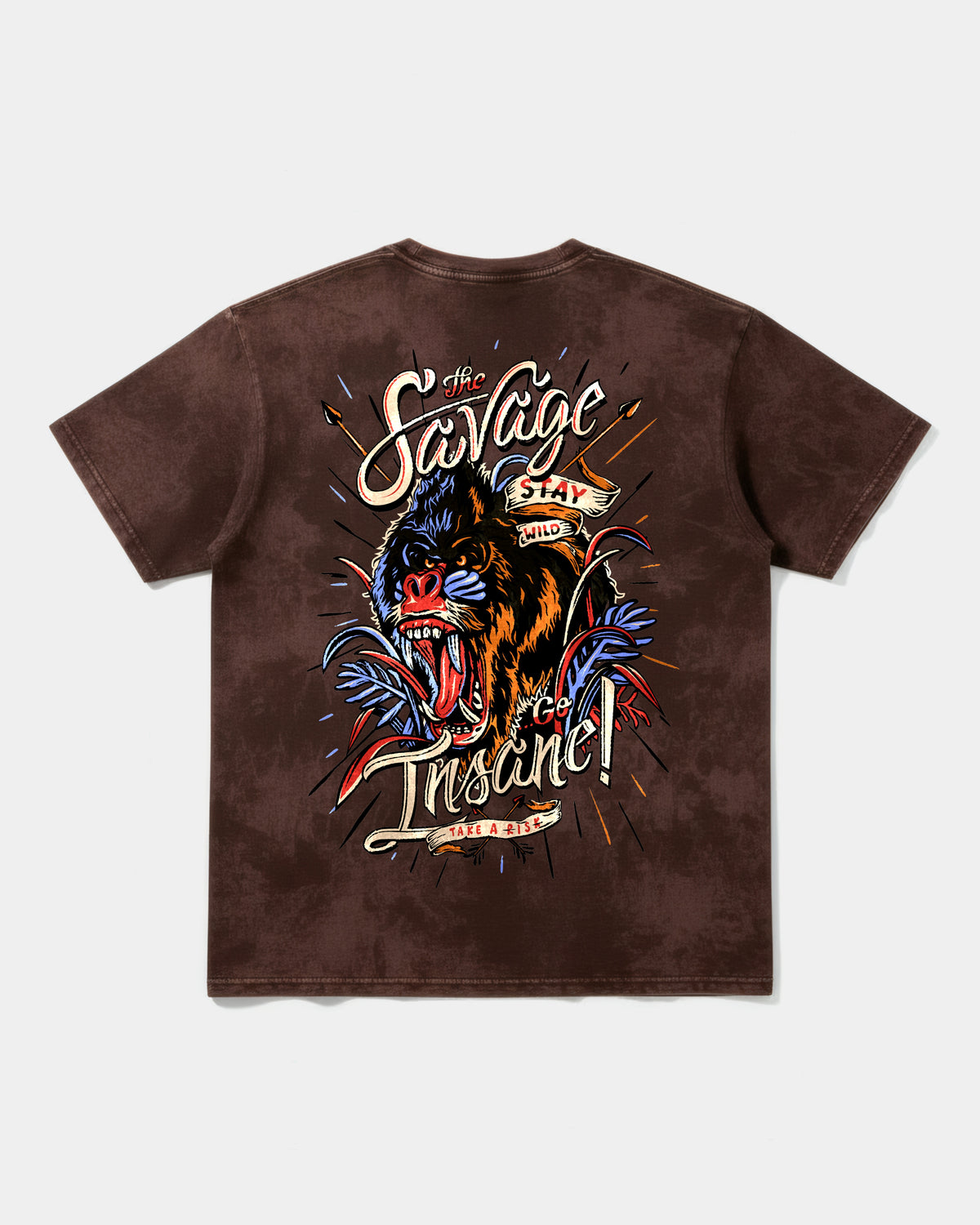 Camiseta The Savage Big Back Oversize Acid