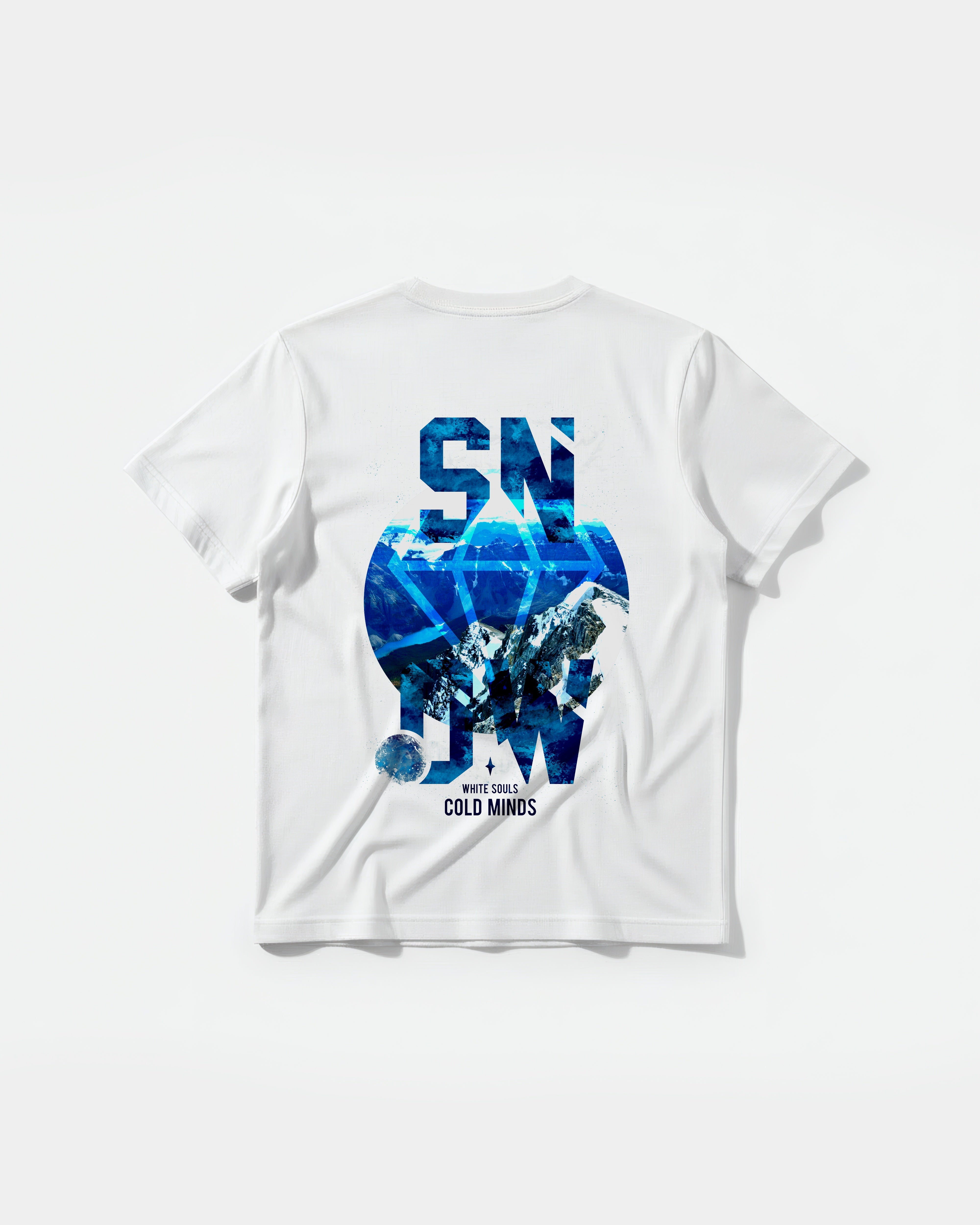 Cold Mind Big Back Regular Basic T-shirt
