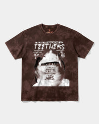 Camiseta Teethers Big Front Oversize Acid Marron