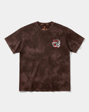 Camiseta Wasting Time 777 Big Front Oversize Acid Marron