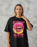 Modelo mide 1,63m y usa talla S