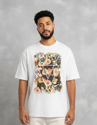 Modelo mide 1,78m y usa talla L