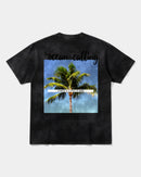 Camiseta Ocean Is Calling Big Back Oversize Acid Negro