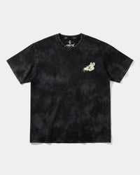 Camiseta Crazy Mouse Pocket Front Oversize Acid Negro