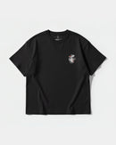 Camiseta Baseball Shark Pocket Front Oversize Basic Negro