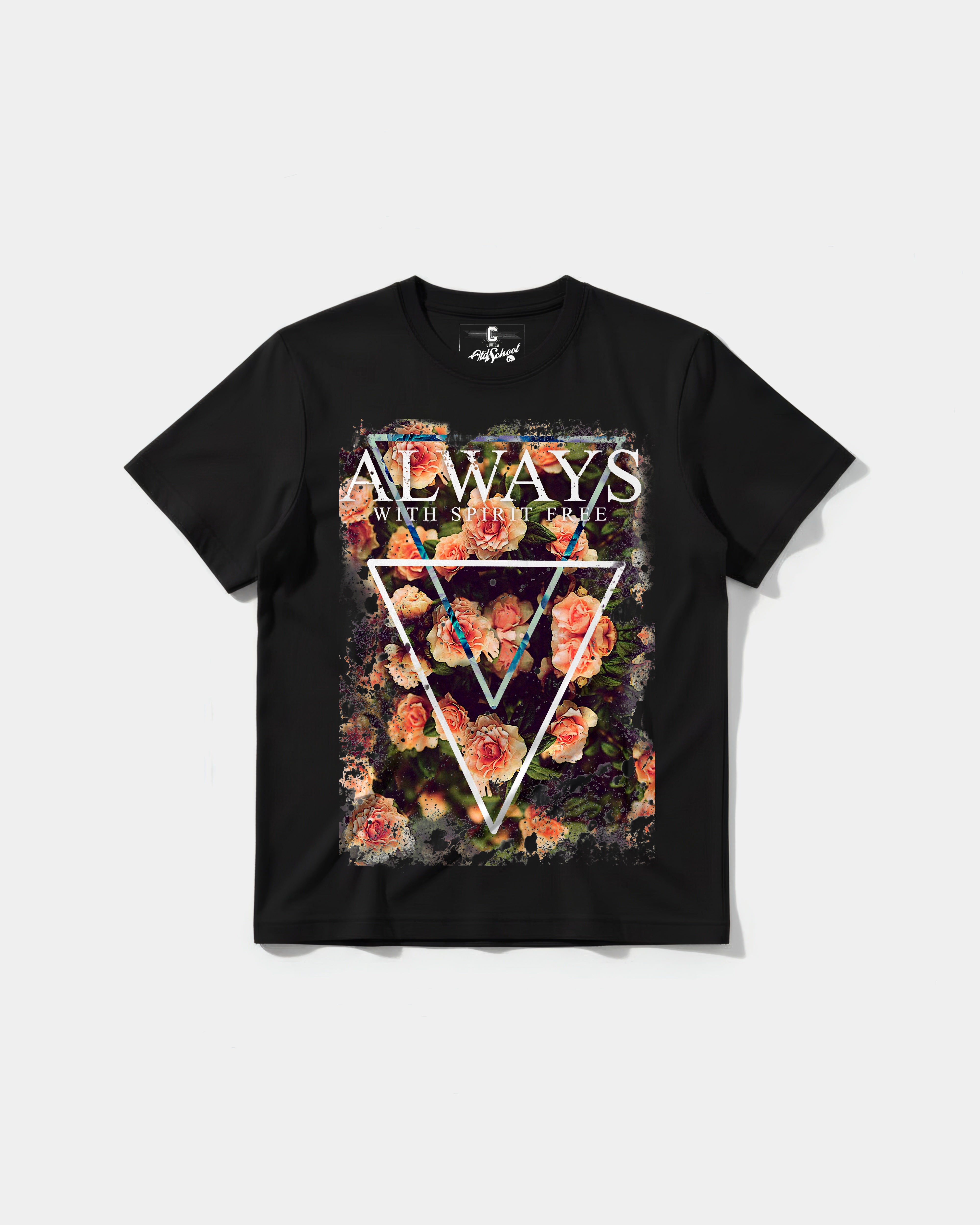 Always Free Spirit Big Front Regular Basic T-shirt