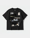 Camiseta Astral Big Front Oversize Basic Negro