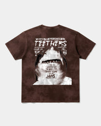 Camiseta Teethers Big Back Oversize Acid Marron
