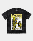 Camiseta Fuck The Summer Big Front Oversize Acid Negro