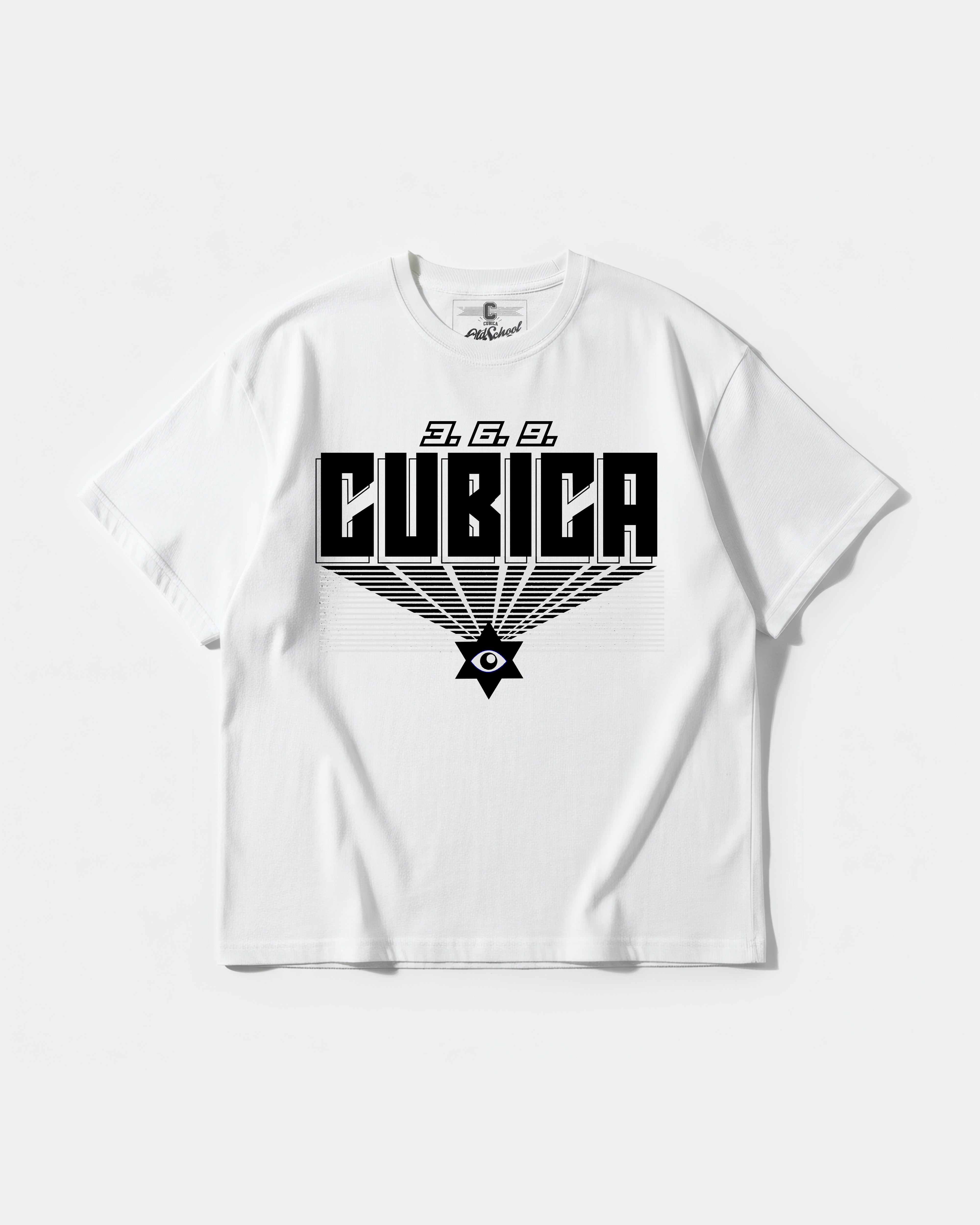 Cubica369 Big Front Oversize Basic T-shirt