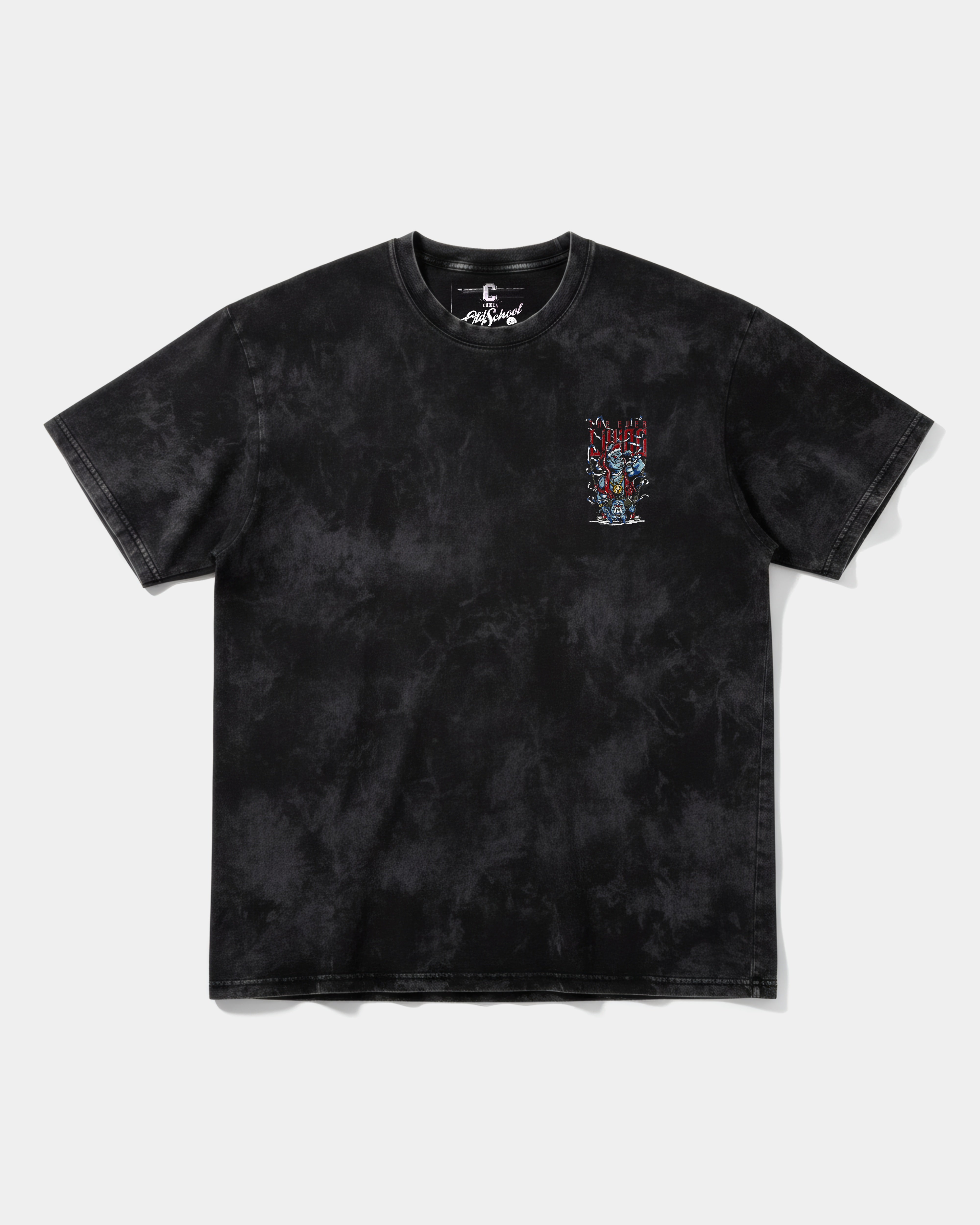 Camiseta Mummra Pocket Front Oversize Acid
