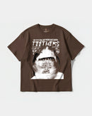 Camiseta Teethers Big Front Oversize Basic Marron