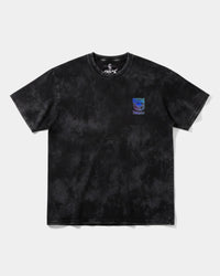 Camiseta Escapando Pocket Front Oversize Acid Negro