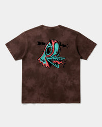 Camiseta Crazy Paloma Big Back Oversize Acid Marron