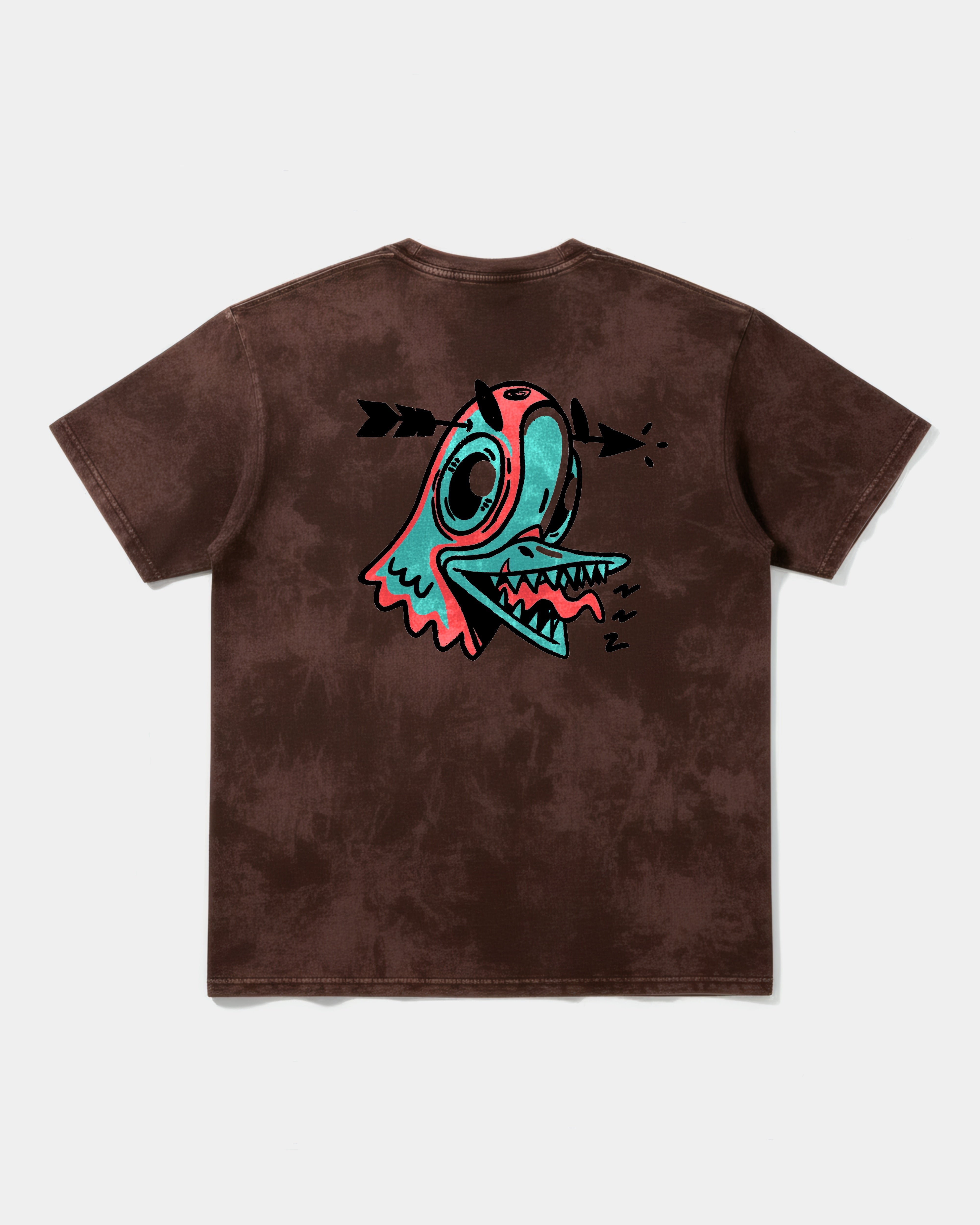 Camiseta Crazy Paloma Big Back Oversize Acid