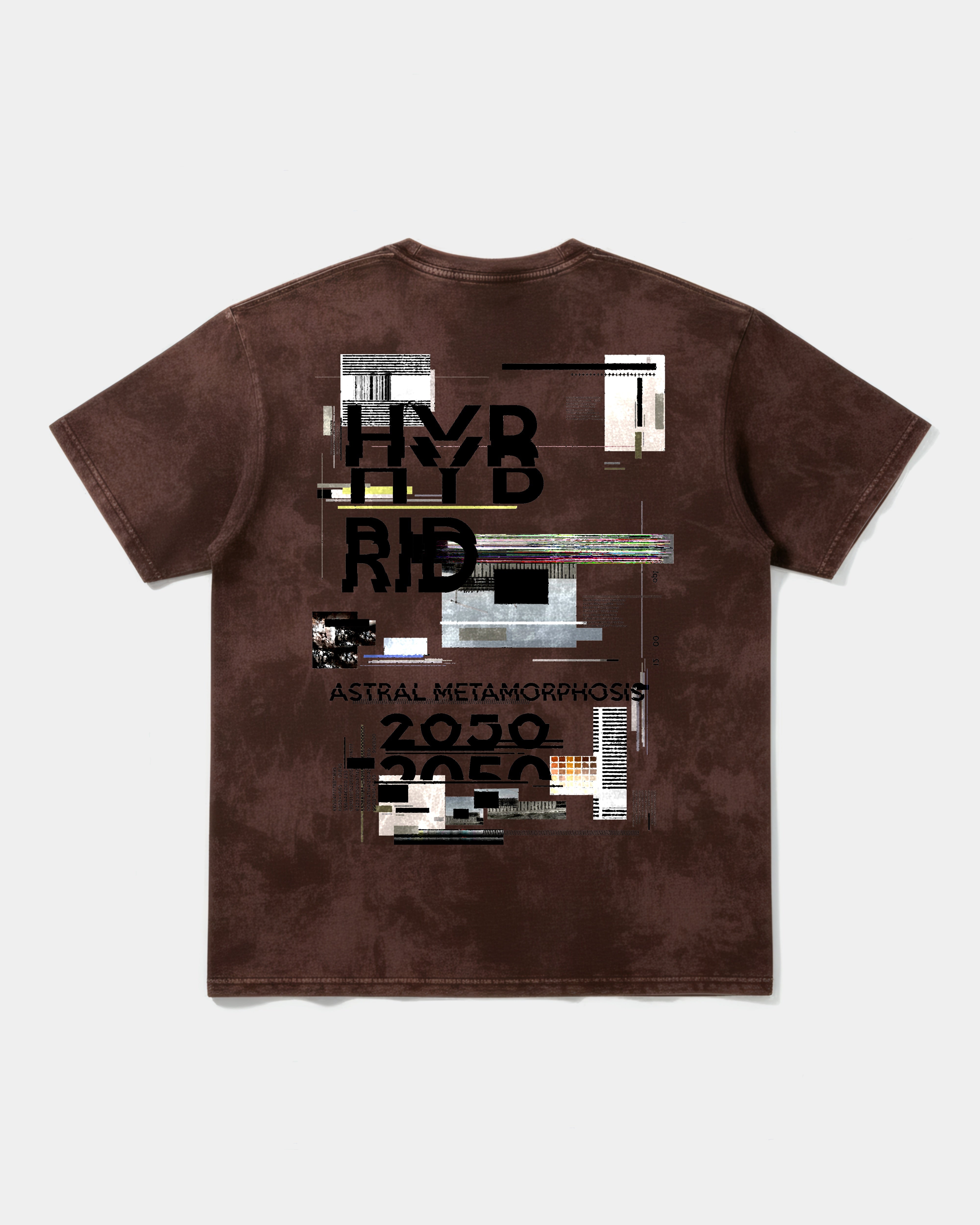 Astral Big Back Oversize Acid T-shirt