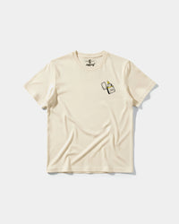 Camiseta Candela Pocket Front Regular Basic Beige