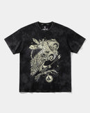 Camiseta Magic Owl Big Front Oversize Acid Negro