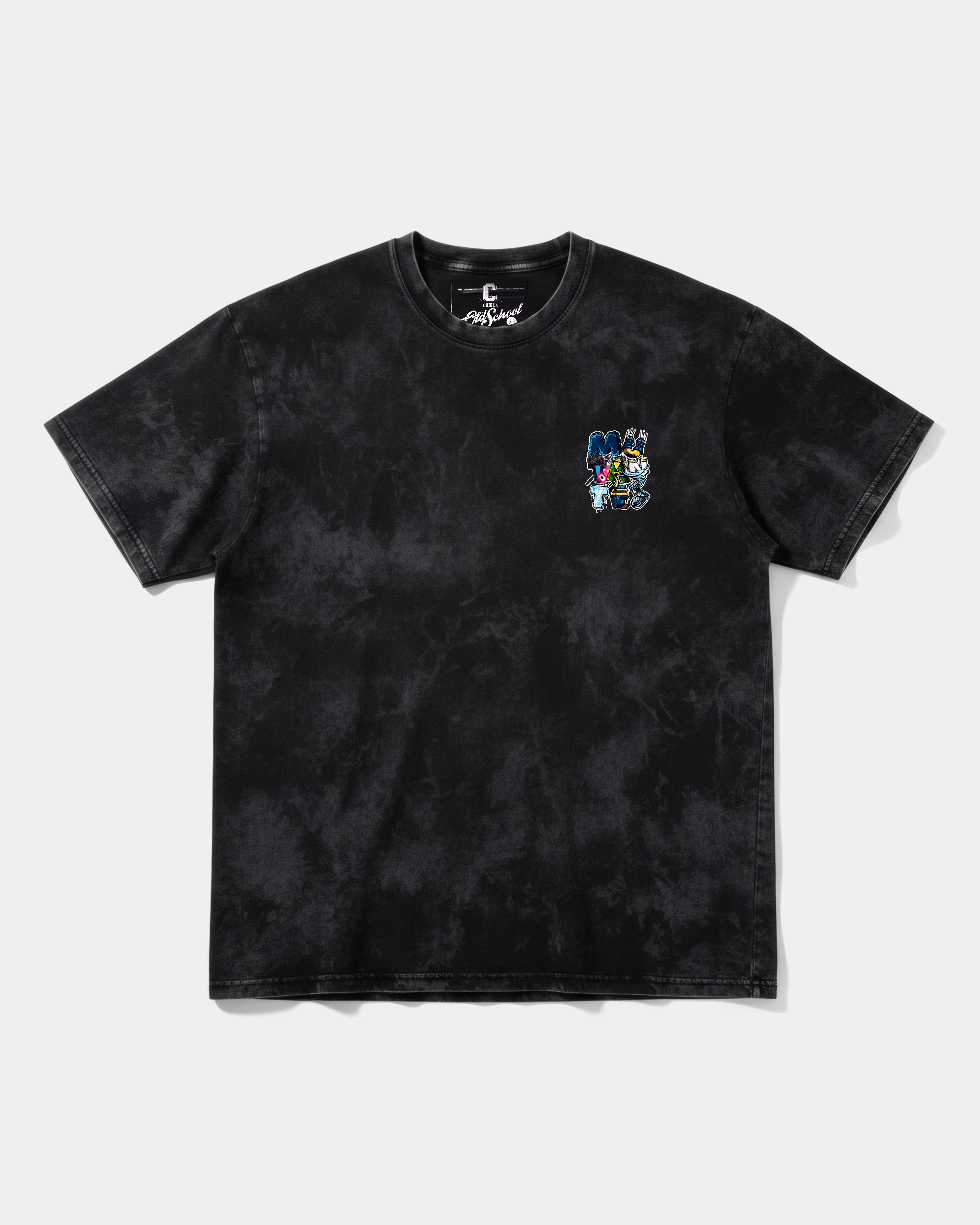 Mutants Pocket Front Oversize Acid T-shirt