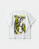Camiseta Fuck The Summer Big Back Oversize Basic Blanco
