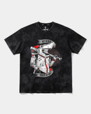 Camiseta Baseball Shark Big Front Oversize Acid Negro