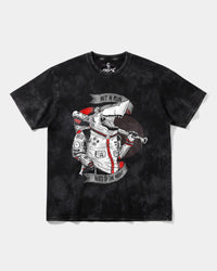 Camiseta Baseball Shark Big Front Oversize Acid Negro