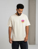 Modelo mide 1,78m y usa talla L