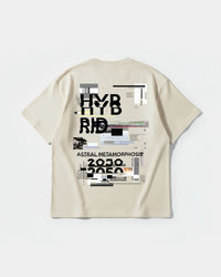 Camiseta Astral Big Back Oversize Basic Beige