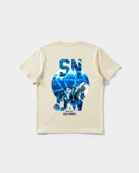 Camiseta Cold Mind Big Back Regular Basic Beige