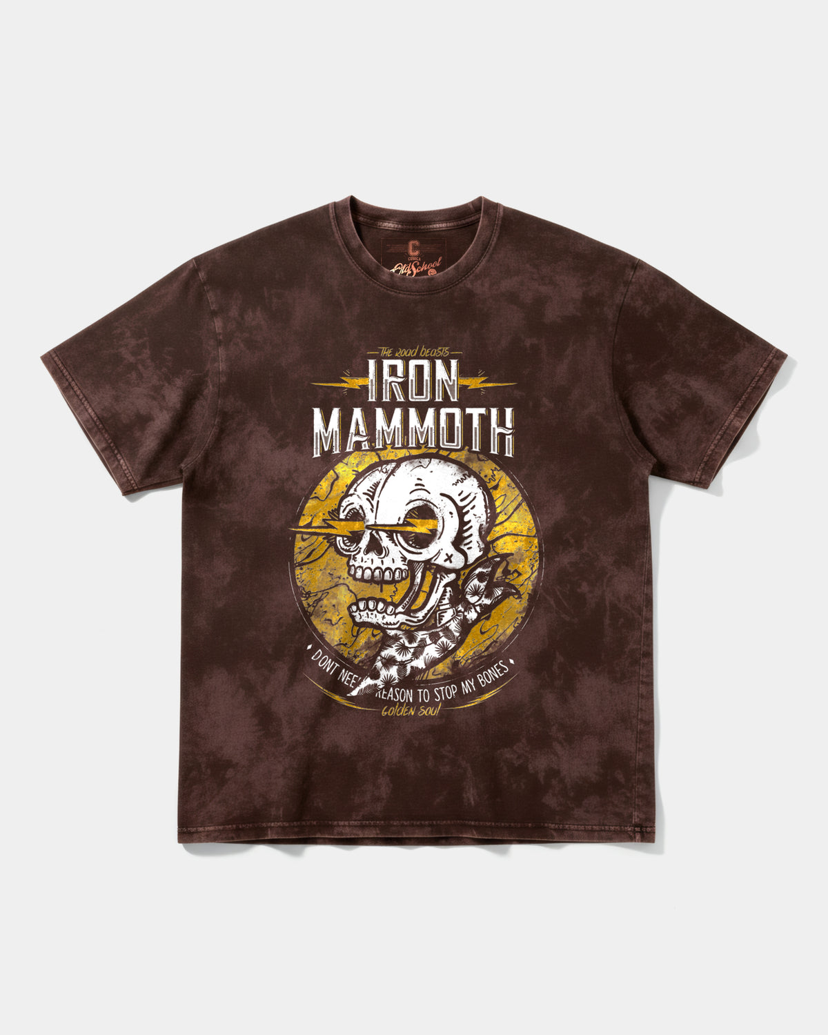Camiseta Iron Mammoth Big Front Oversize Acid