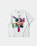 Camiseta Cristo Big Front Oversize Basic Blanco