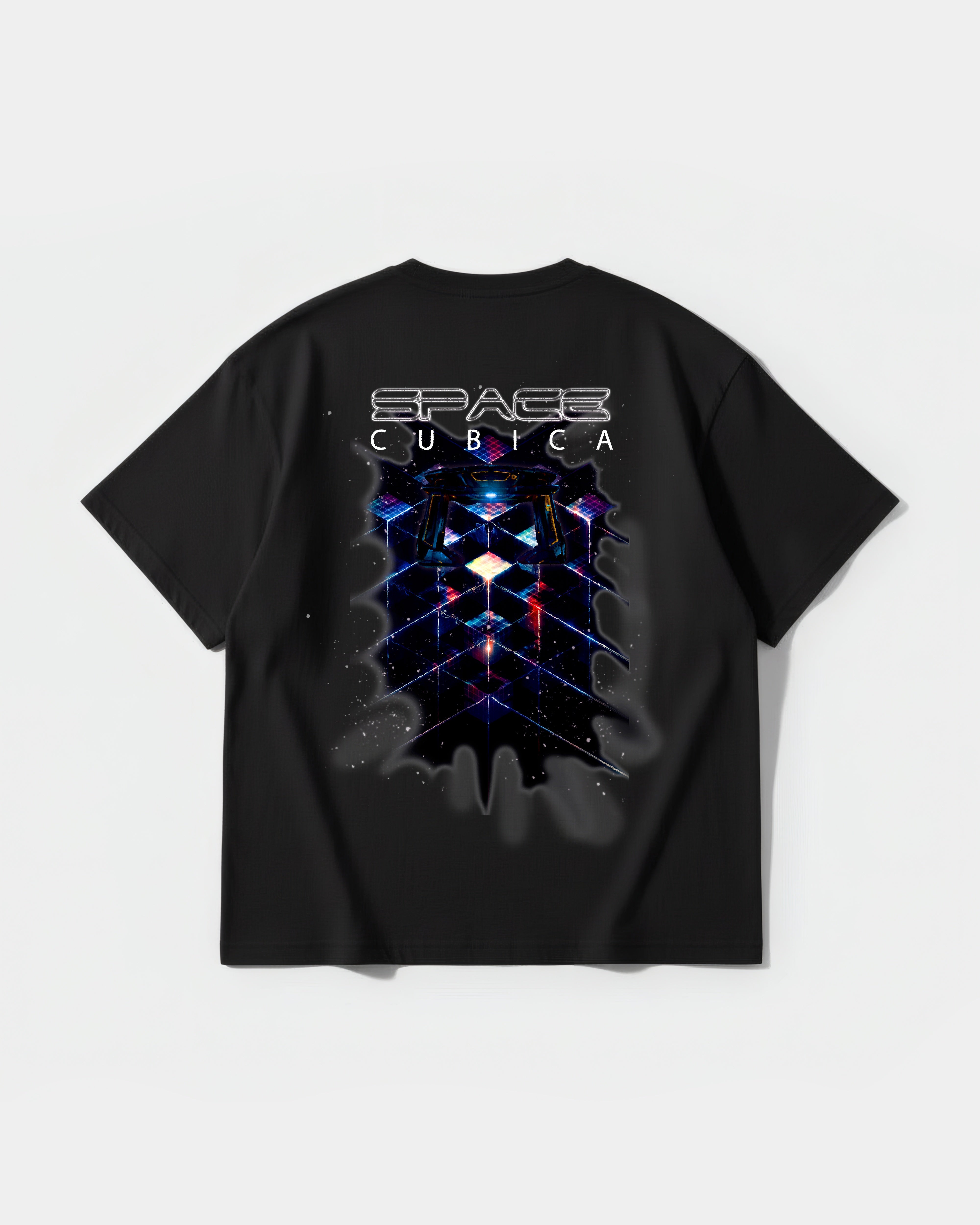 Cubica Space Big Back Oversize Basic T-shirt
