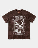 Camiseta The Seer Big Front Oversize Acid Marron