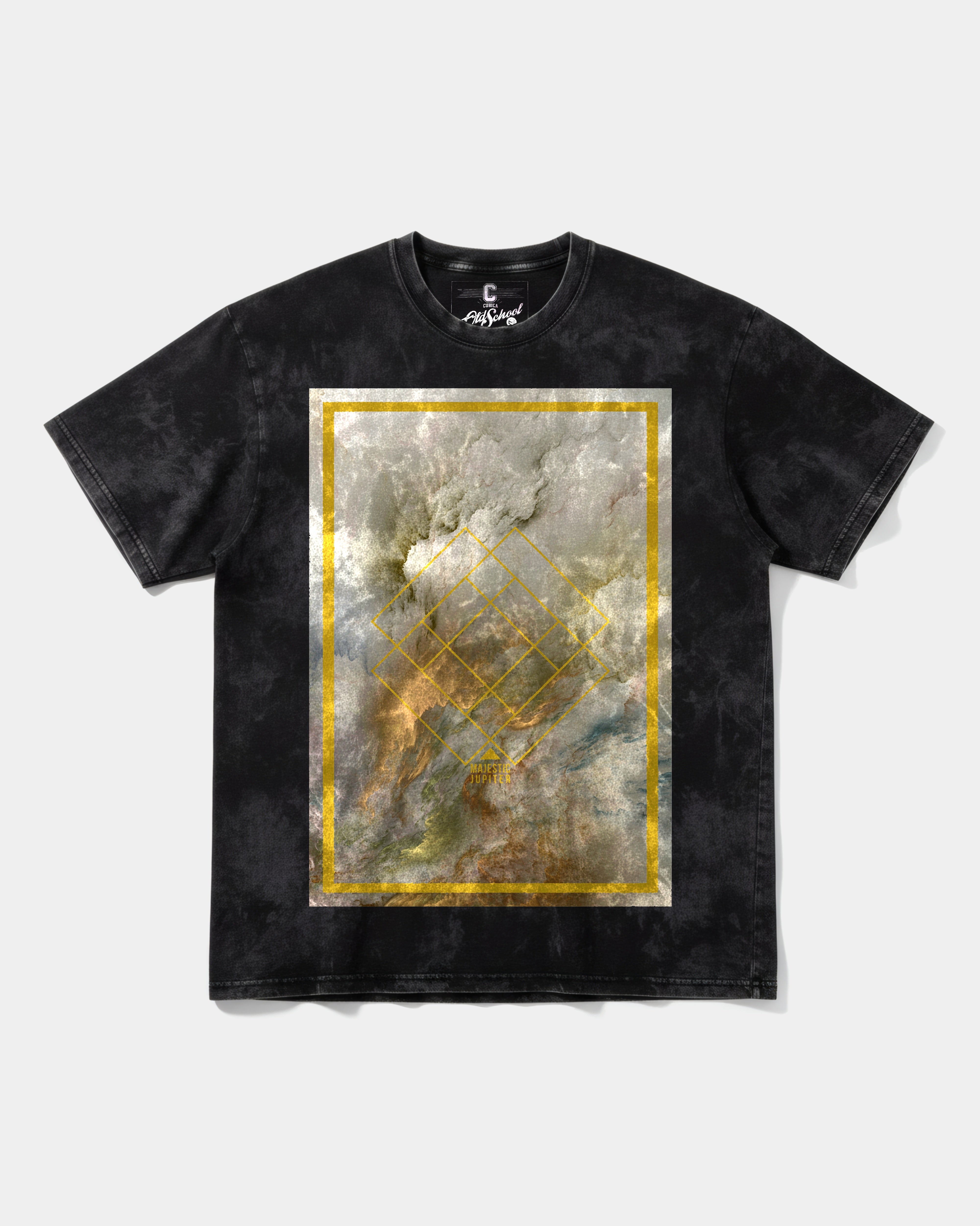 Majestic Jupiter Big Front Oversize Acid T-Shirt